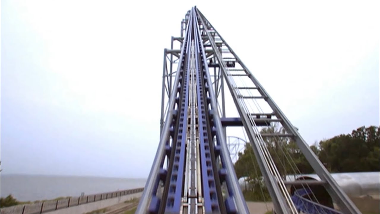 【4K60P】2002 Millennium force at Cedar Point / シダーポイント ミレニアム・フォース