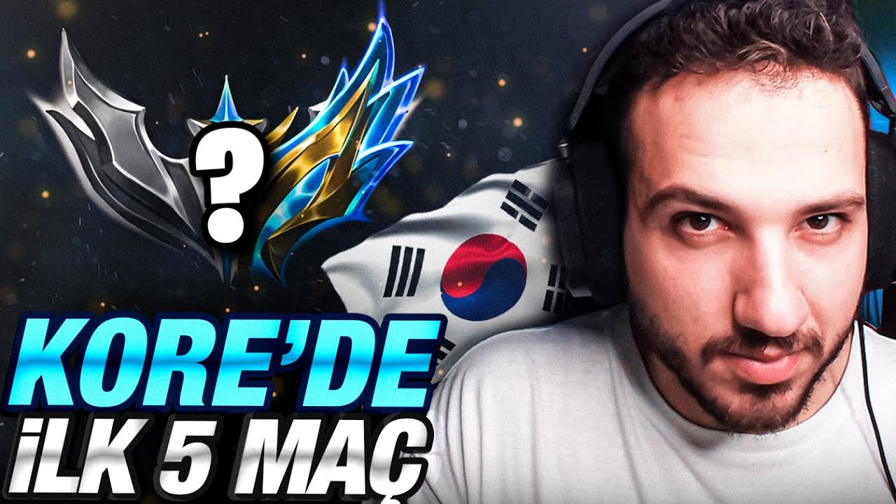 KOREDE İLK 5 MAÇI ATIYORUM (RANKIM NE OLDU?) | KassadinsCreed