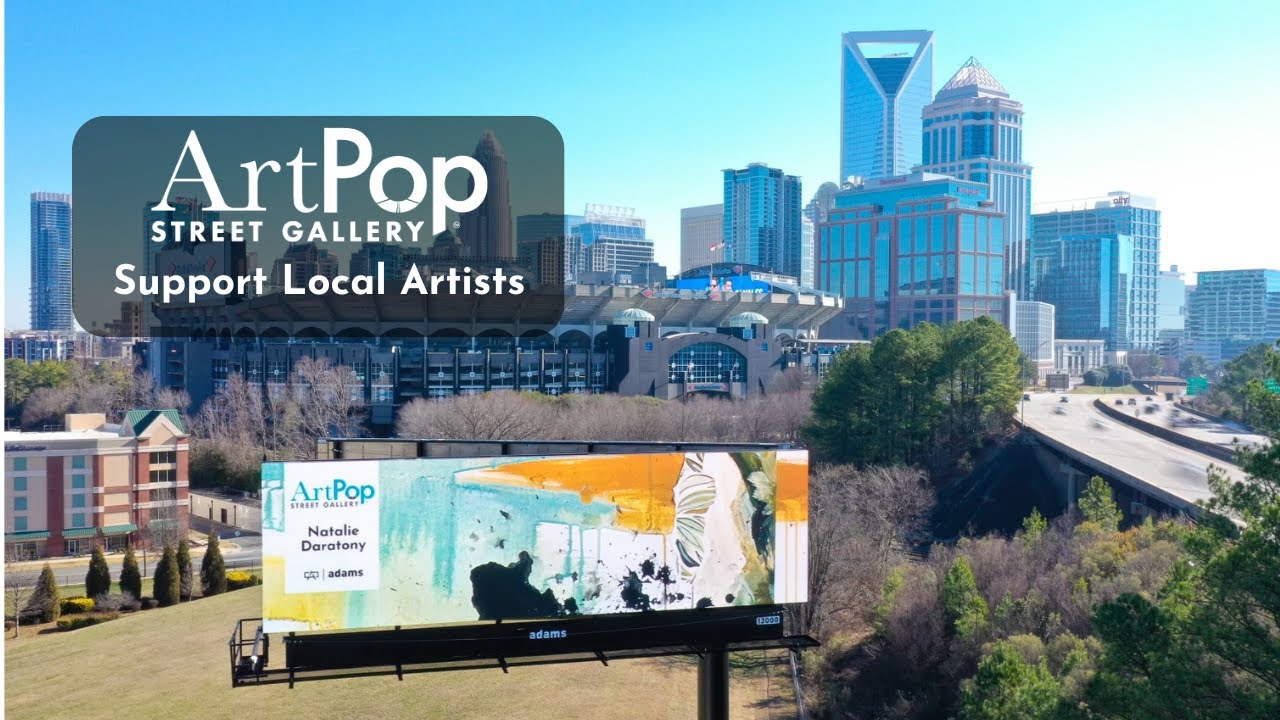 Support Local Artists Small Businesses! Support ArtPop Street Gallery.