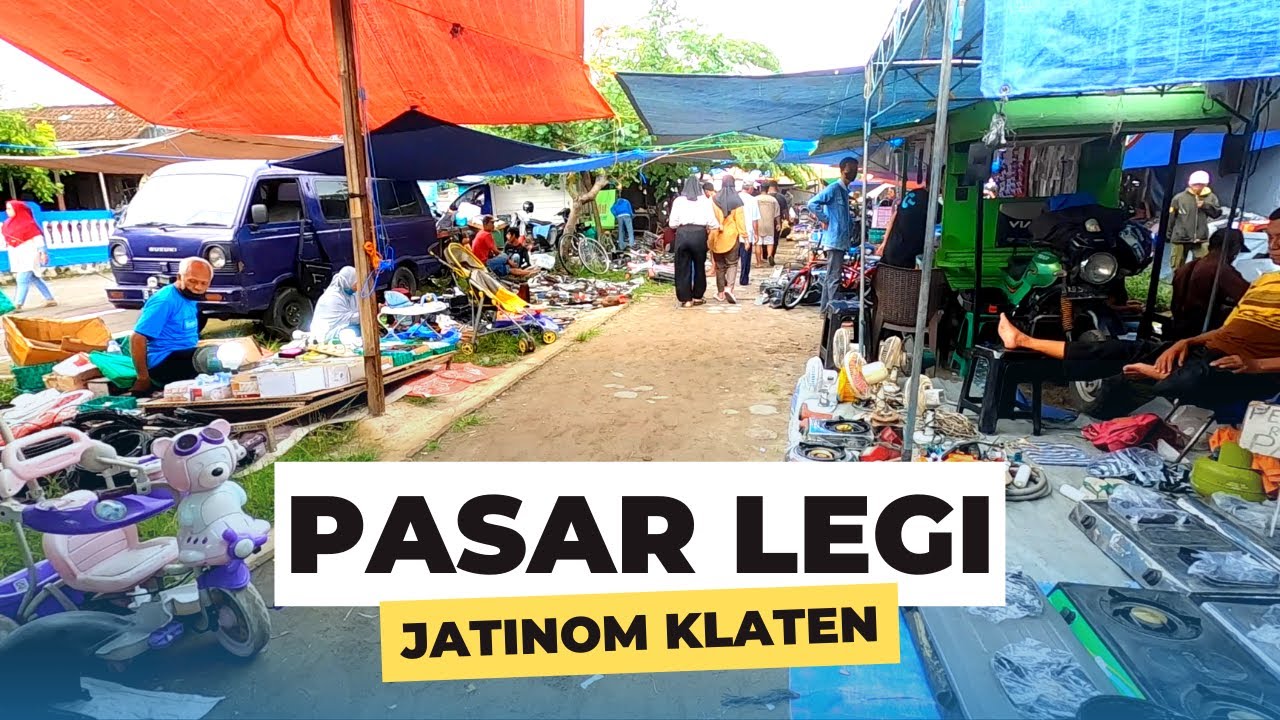 Explore Pasar Legi Jatinom Klaten | Walking Around