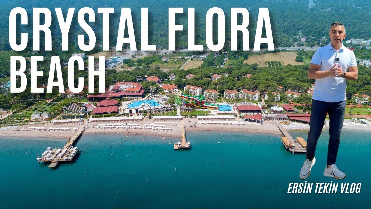 CRYSTAL Flora Beach VLOG. Kemer'in eşsiz doğasında yenilenen odaları ile..