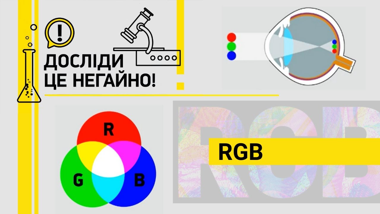 ДОСЛІДИ ЦЕ НЕГАЙНО!  RGB
