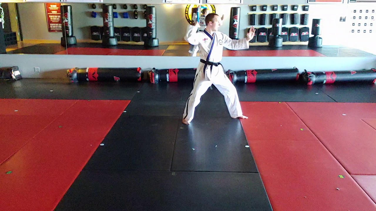 Black Belt Protech Form - 1st Degree Sahng Joel Bahng (Nunchucks)