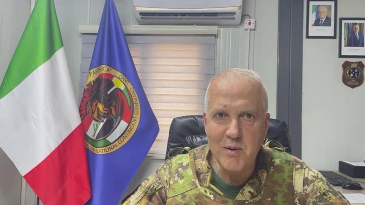 DRONI su base ITALIANA DI ERBIL, il comandante: 