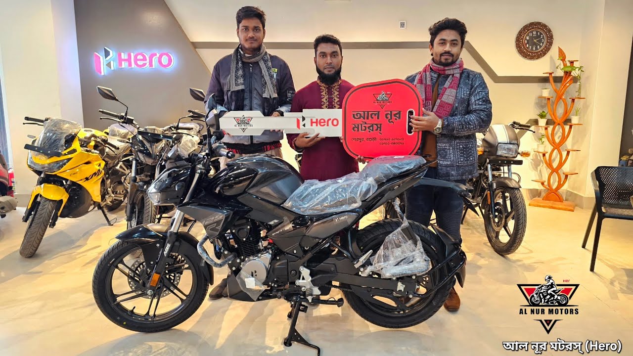 Hero Xtreme 125R Black Diamond Happy Customer. 