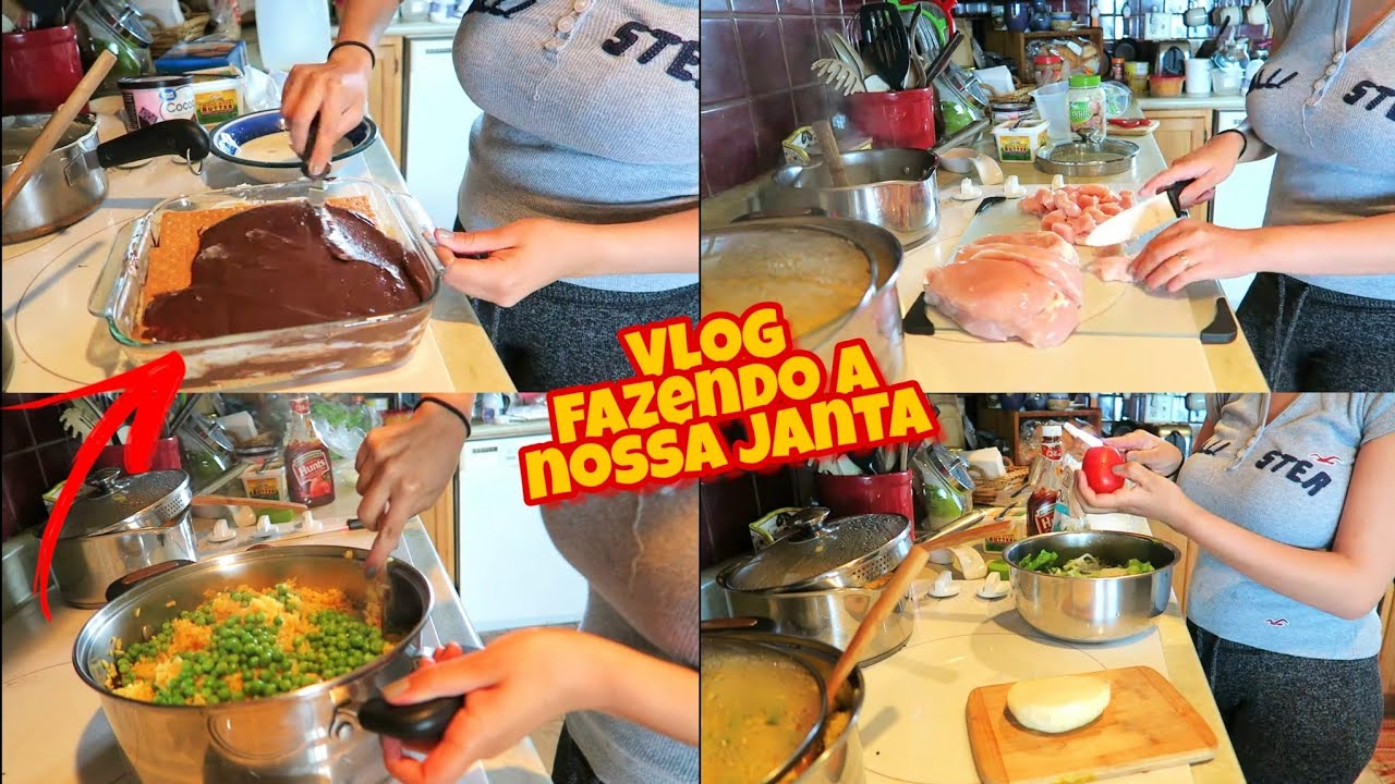 PREPARANDO A JANTA PARA AS VISITAS - STROGONOFF E PAVÊ DE CHOCOLATE!