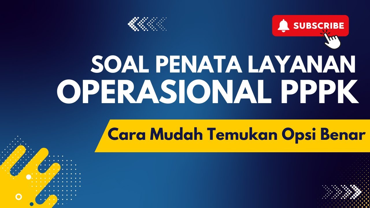 LULUS JABATAN PENATA LAYANAN OPERASIONAL PPPK #pppk2024 #pppkteknis