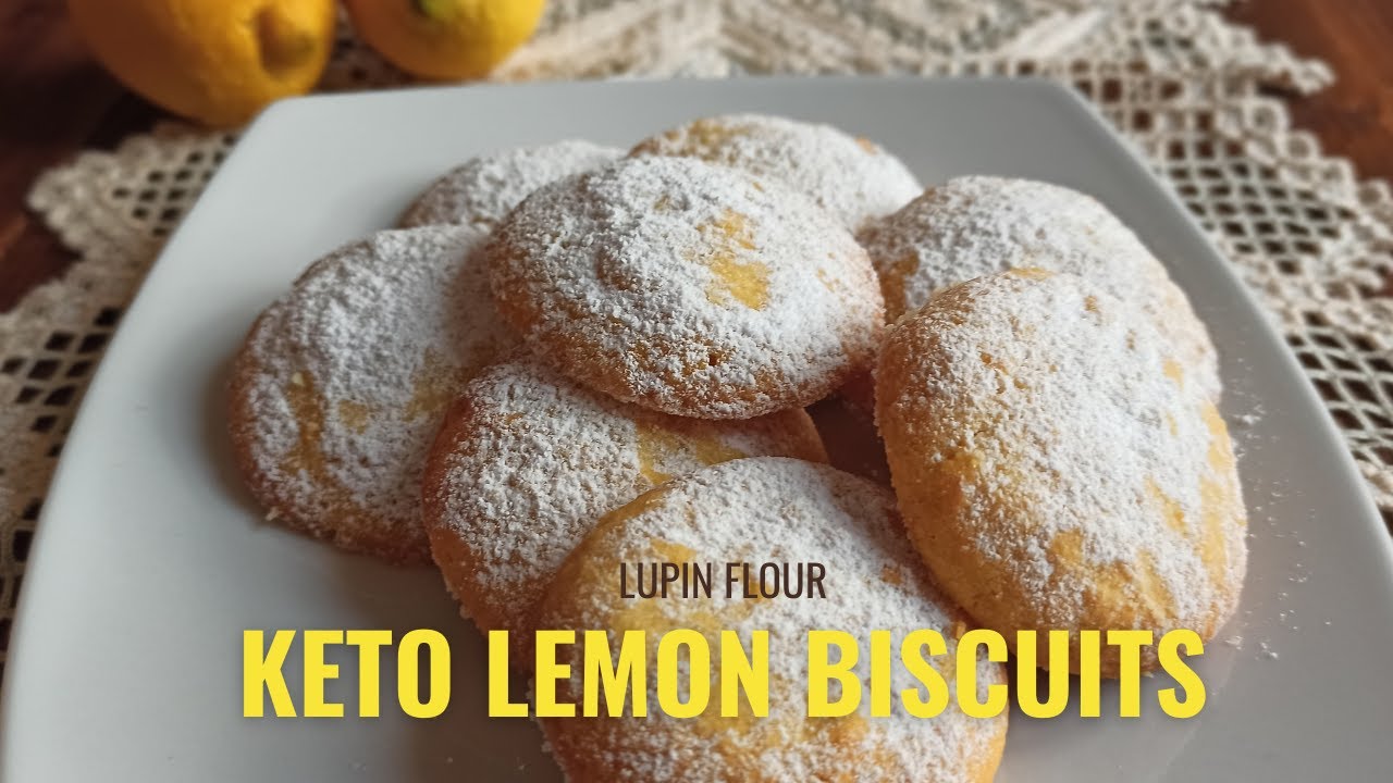 Miracle flour | Keto Lemon Biscuits😋 #Lupinflour #lowcarb #ketorecipes