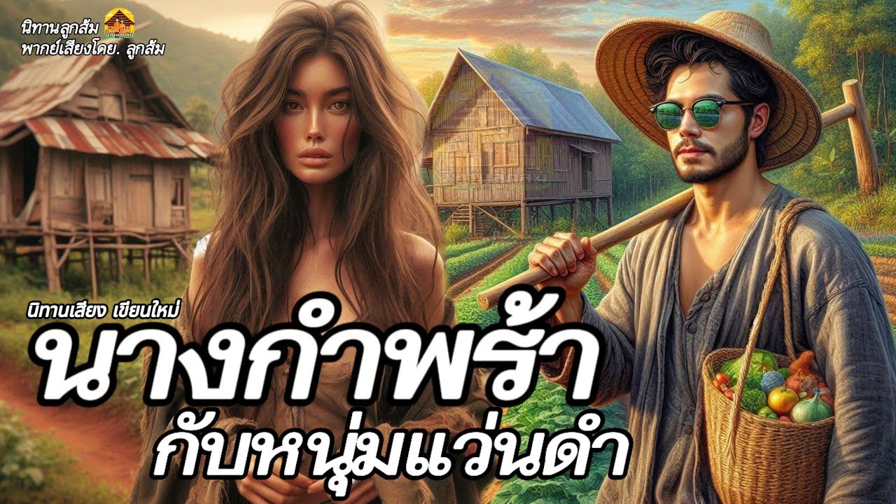 นางกำพร้ากับชายแว่นดำ | นิทานก่อนนอน | @Looksom_story