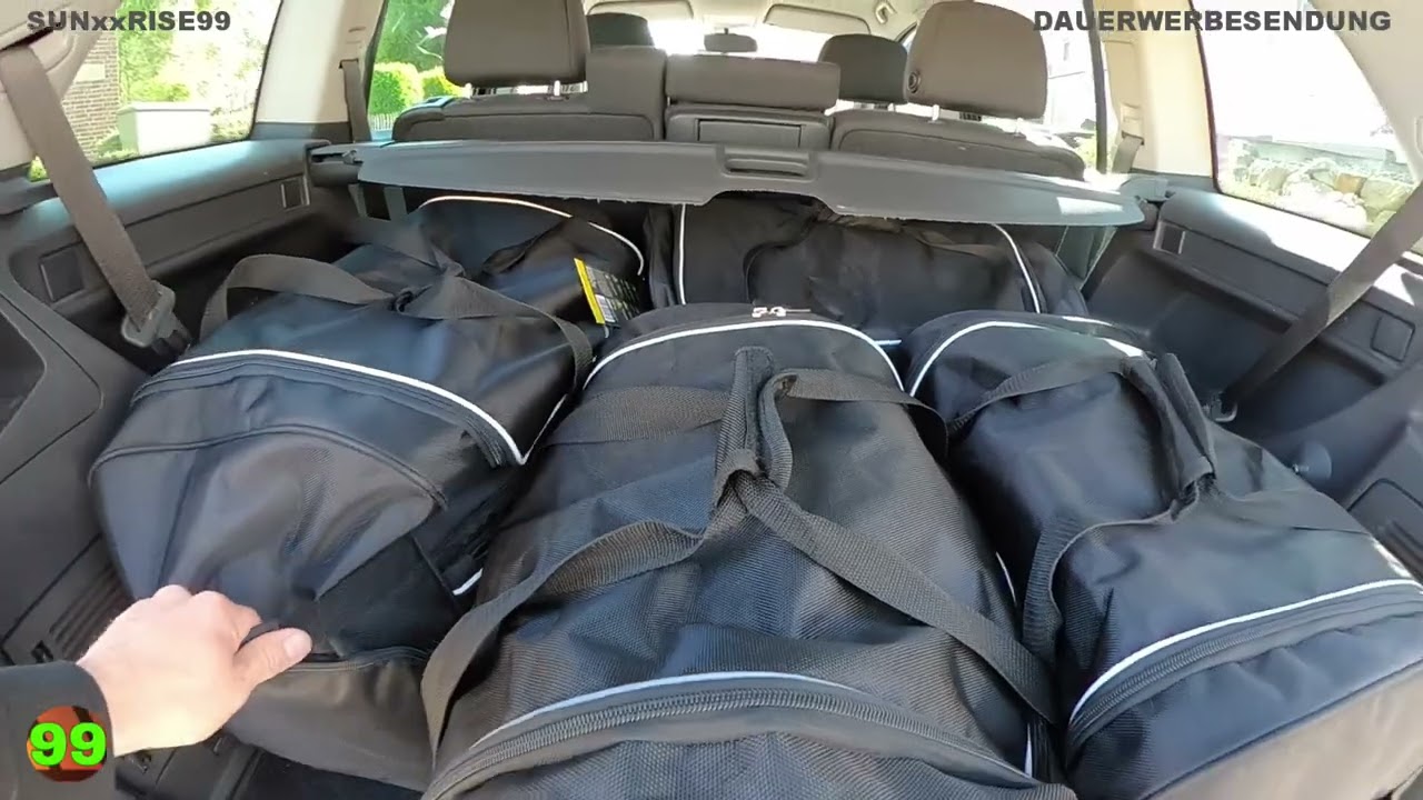 Wat passt in den Kofferraum? // Carbags Trolley Bag, Reisetasche, Reisetrolley WALSER, Zafira #P035
