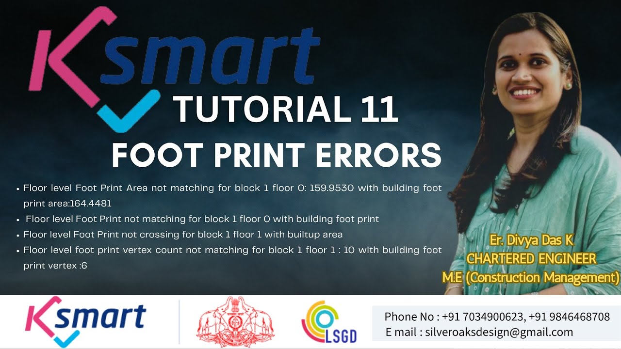 KSMART Foot Print Errors | Ksmart tutorial Malayalam| #ksmart