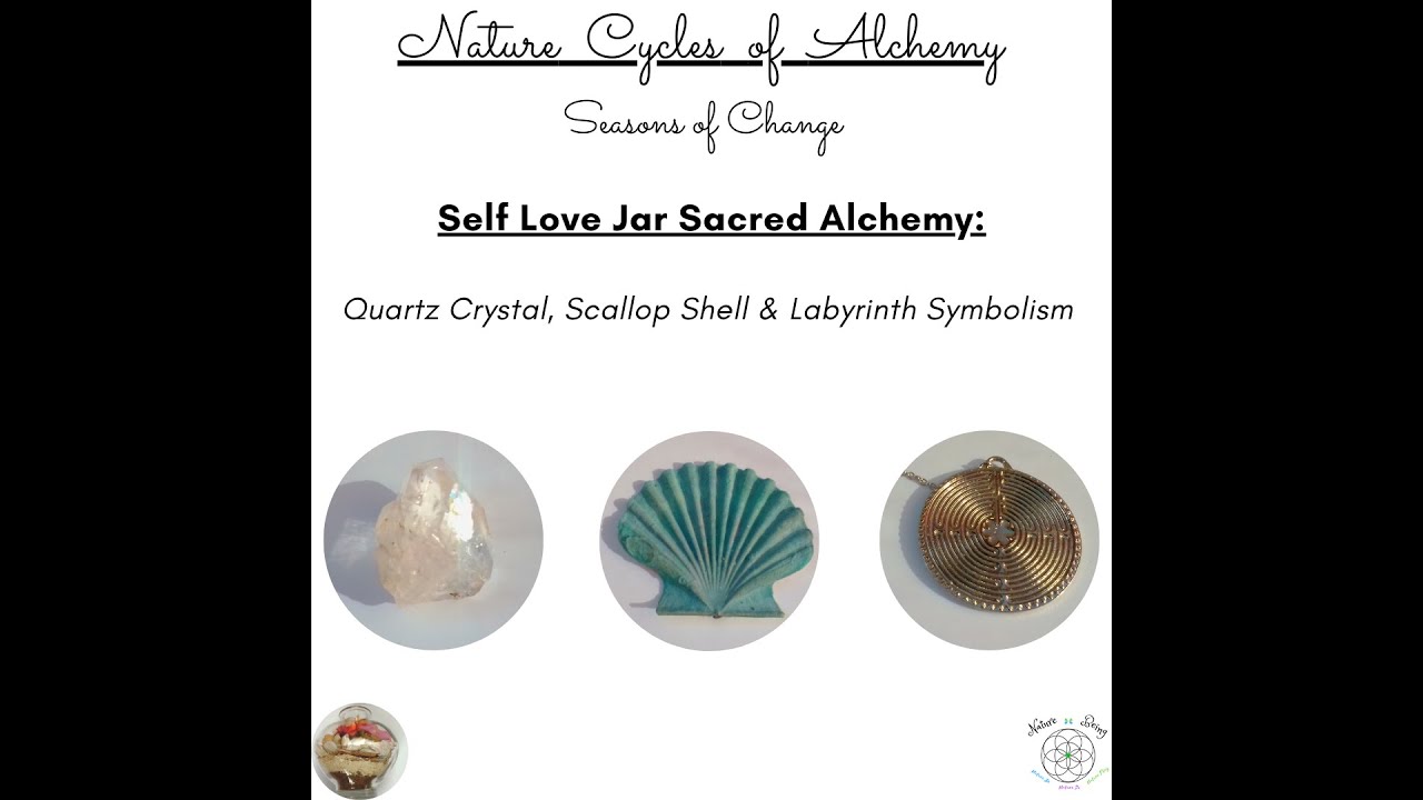 Nature Cycles of Alchemy ~ Crystal, Scallop & Shell Symbolism