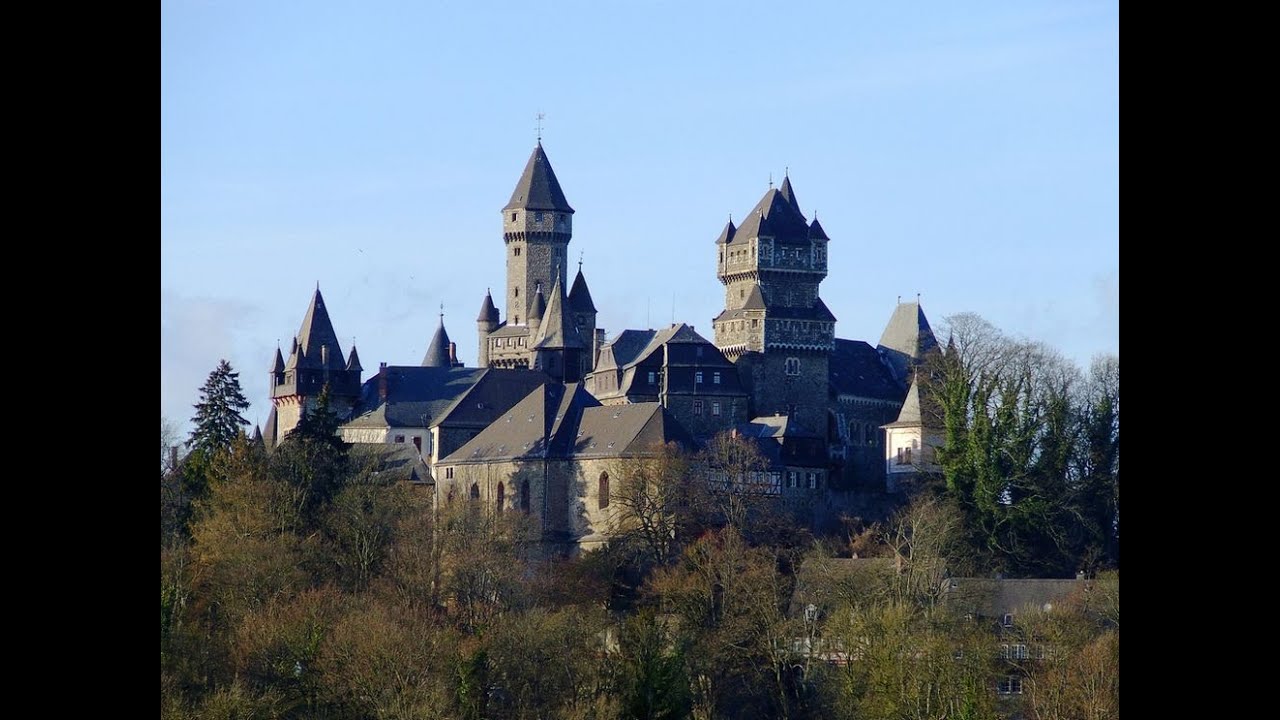 Braunfels  &  Runkel Castle, Germany, 25 June 1990.