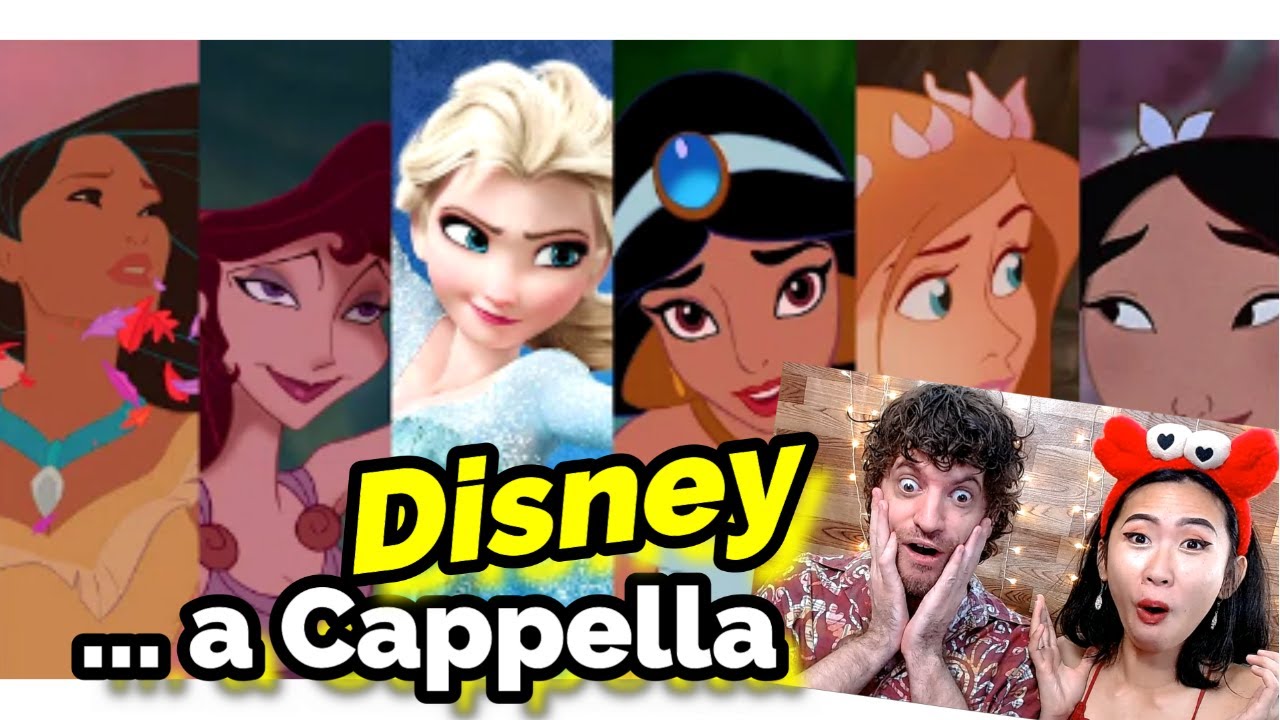 COUPLE REACTS: LOS SAVIÑÓN FEAT. LAS PRINCESAS - MEDLEY DE DISNEY A CAPPELLA