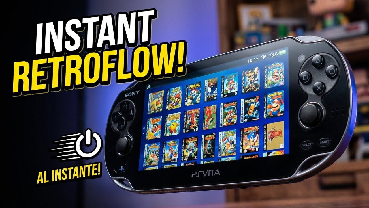 ¡Cómo hice que mi PS Vita iniciara con RetroFlow al instante!