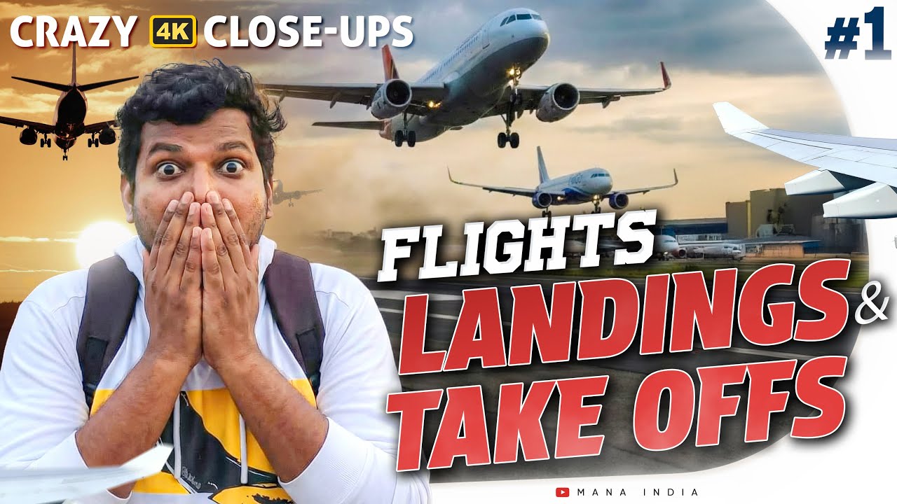 Perfect Views | EP-1| Indian Airports : Best Take-Offs & Landings | Mana India | Must Watch