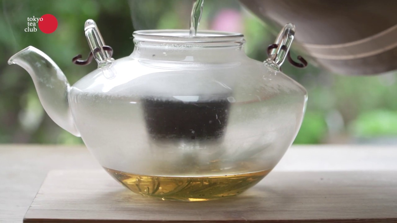 GREEN TEA INFUSION Japanese Houjicha & Rosemary Tea