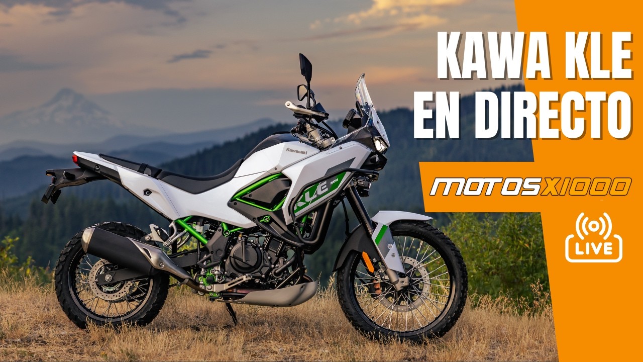 Primer contacto con la Kawasaki KLE 500 En VIVO | Motosx1000