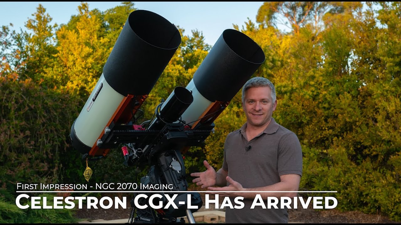 My Celestron CGX-L Has Finally Arrived!
