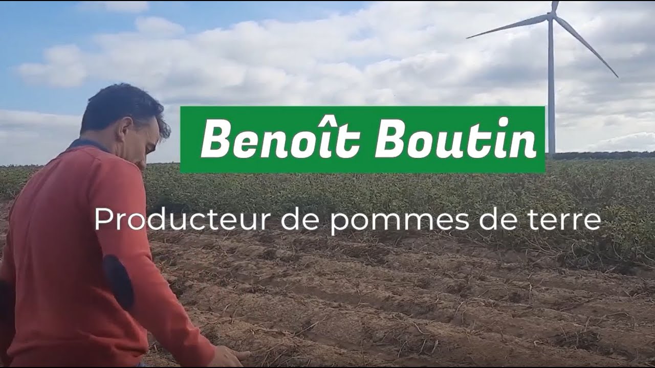 Benoit Boutin, producteur de pommes de terre