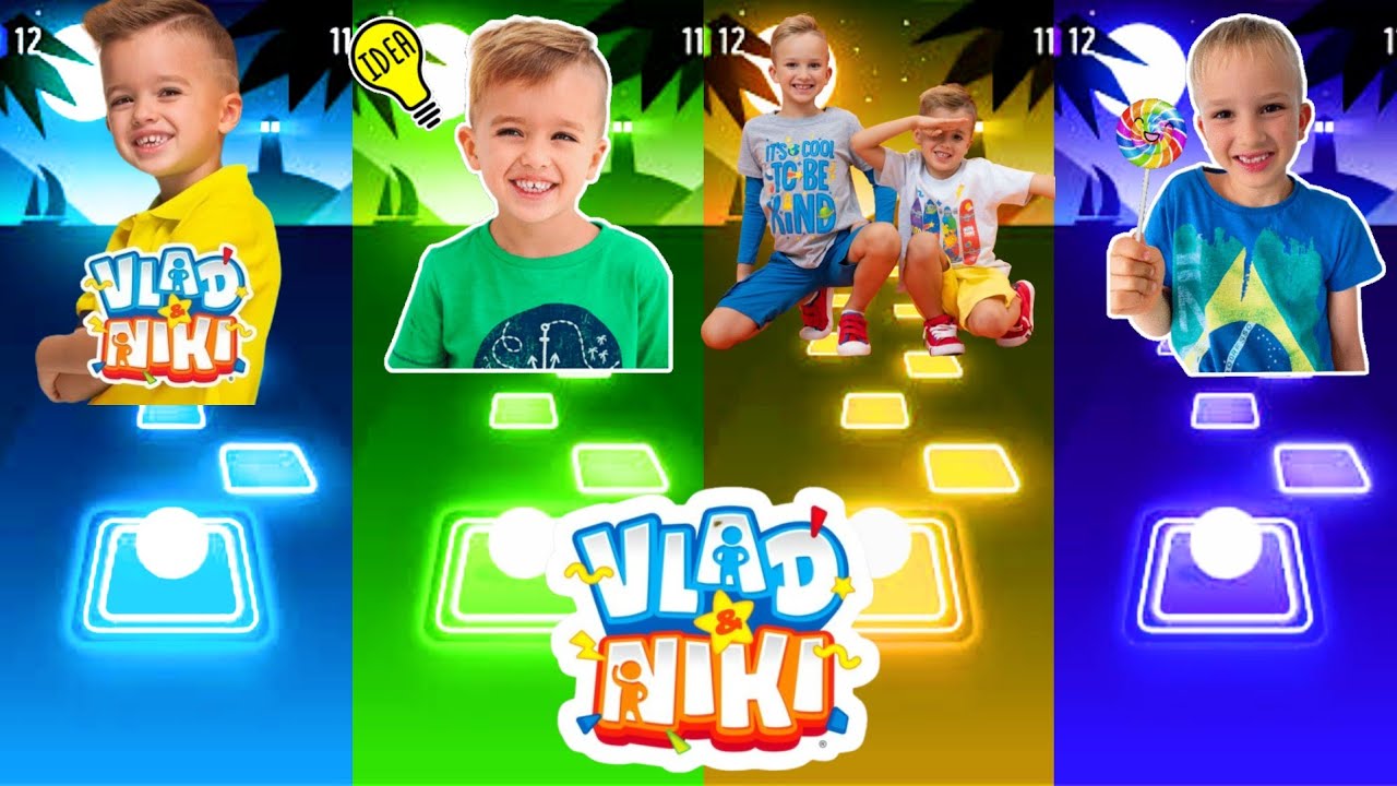 Vald & Niki 🎶 Tiles Hop EDM Rush