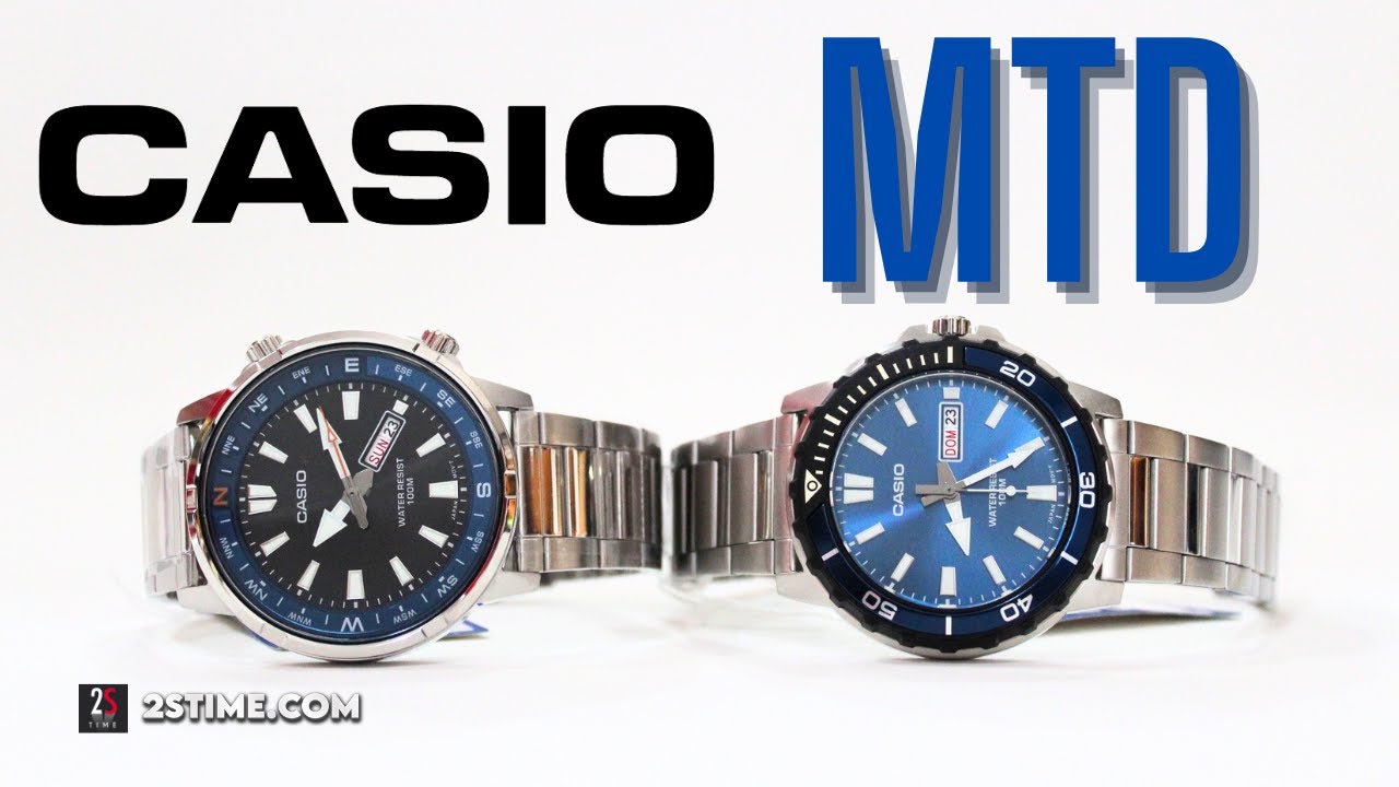 CASIO Collection New Model 2024 | MTD-130D & MTD-125D