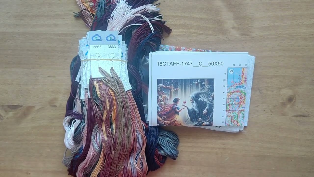 #biggestcraft cross stitch unboxing