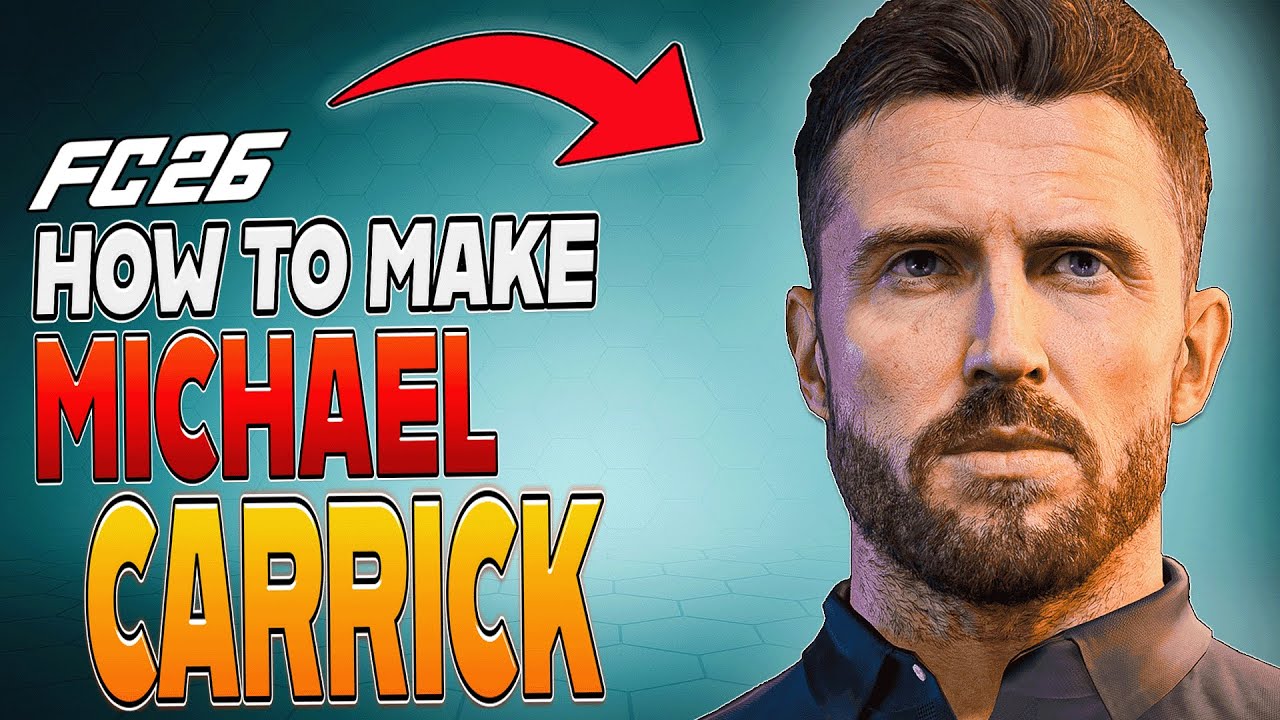 How to Make MICHAEL CARRICK in EA FC 26