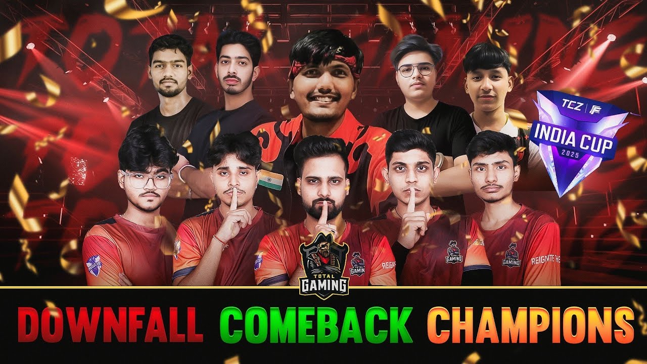 From Downfall to the Best Team in India | FFMIC 2025 Champion | Total Gaming Esports | Recap Video