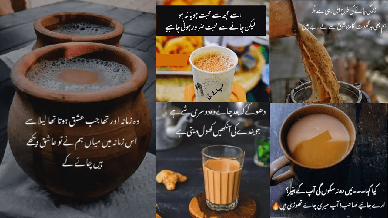 Chai Poetry Status | Shayari For Tea-lovers | Urdu Shayari