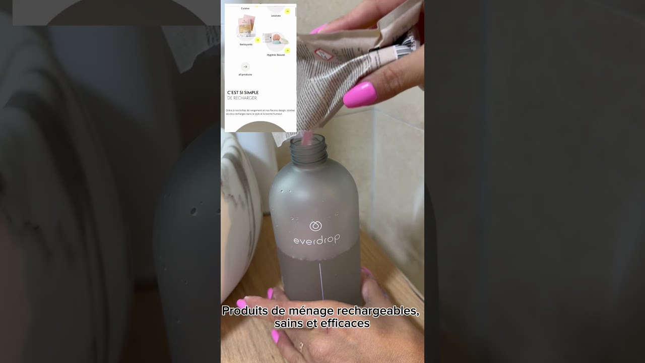 Transformer la Balneo+M&eacute;nage produits rechargeables efficaces -20% CODE: VICTORIA20 sur everdrop.fr