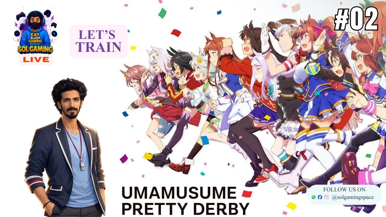 Umamusume Pretty Derby 🐎 | LET'S TRAIN | SOL GAMING #umamusume  #live