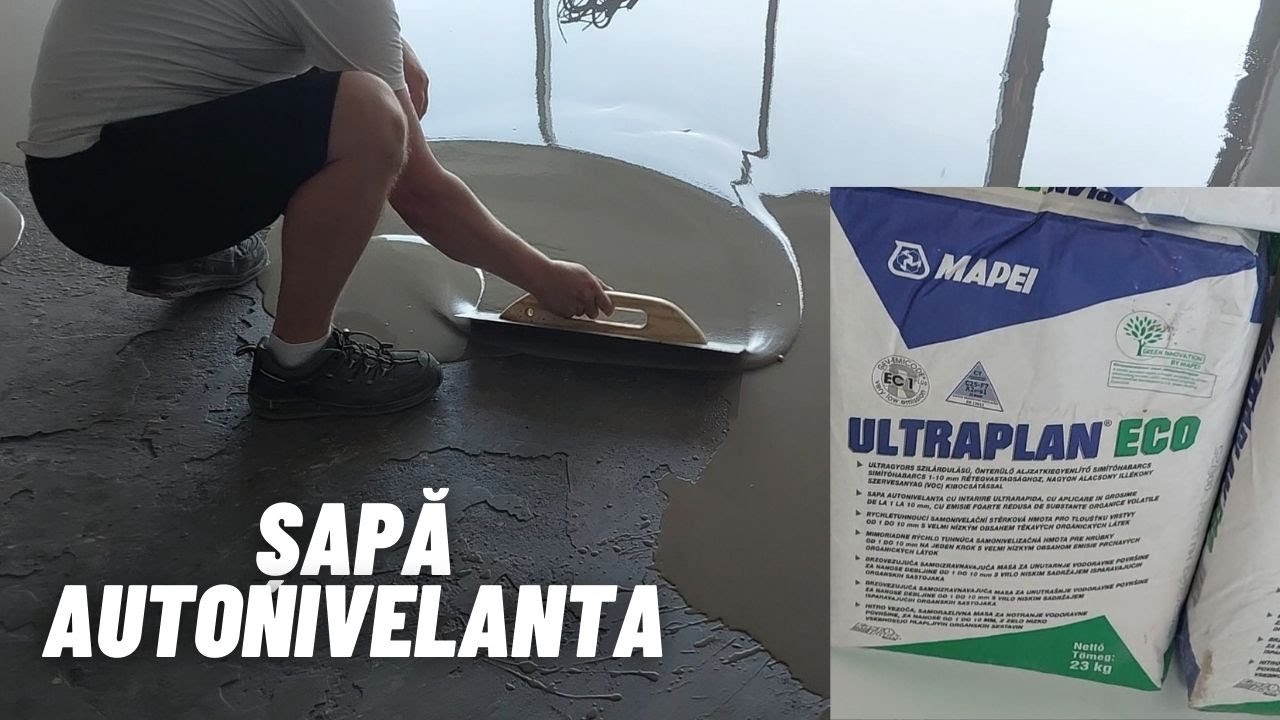 Șapă autonivelantă Mapei Ultraplan Eco 1-10mm ultrarapida