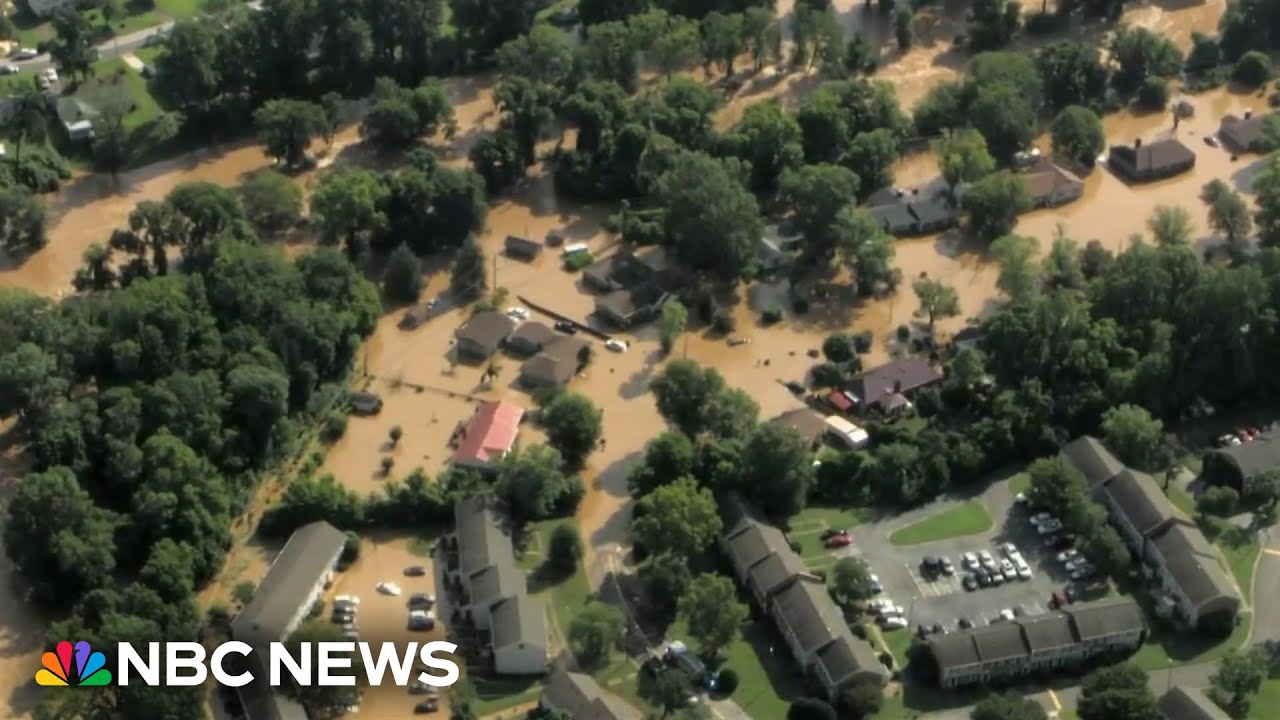 Heavy rain, flooding in North Carolina due to tropical depression Chantal