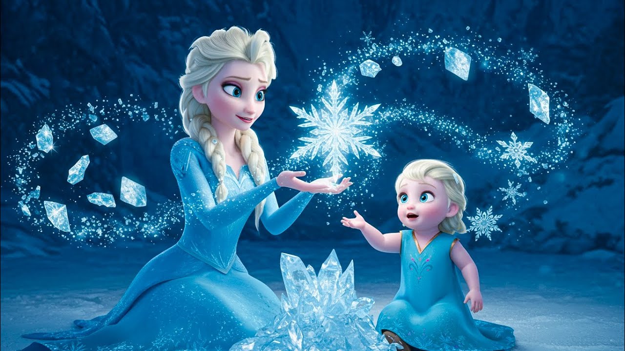 🆕🎵 My Snowflake, My Heart – Elsa's Tearful Lullaby to Her Baby Girl 👶🏻💙