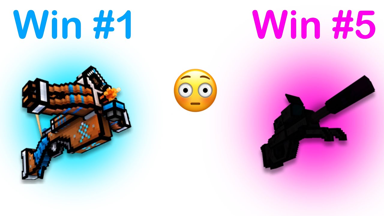 Duels, but every time I win, I get a Better Sniper 😳