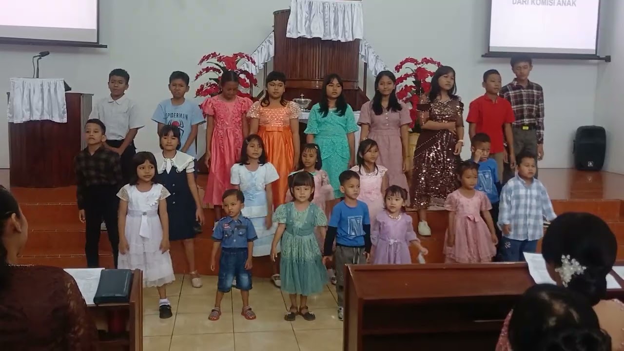 Persembahan Pujian dari Komisi Anak - Aku Bahagia