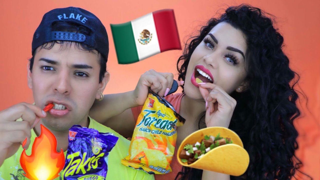 PROBANDO DULCE MEXICANOS CON MI ESPOSA