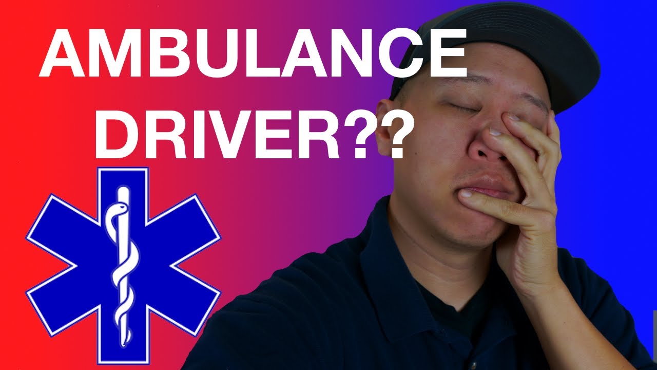 Are you an Ambulance Driver? | EMT | PARAMEDIC | EMS