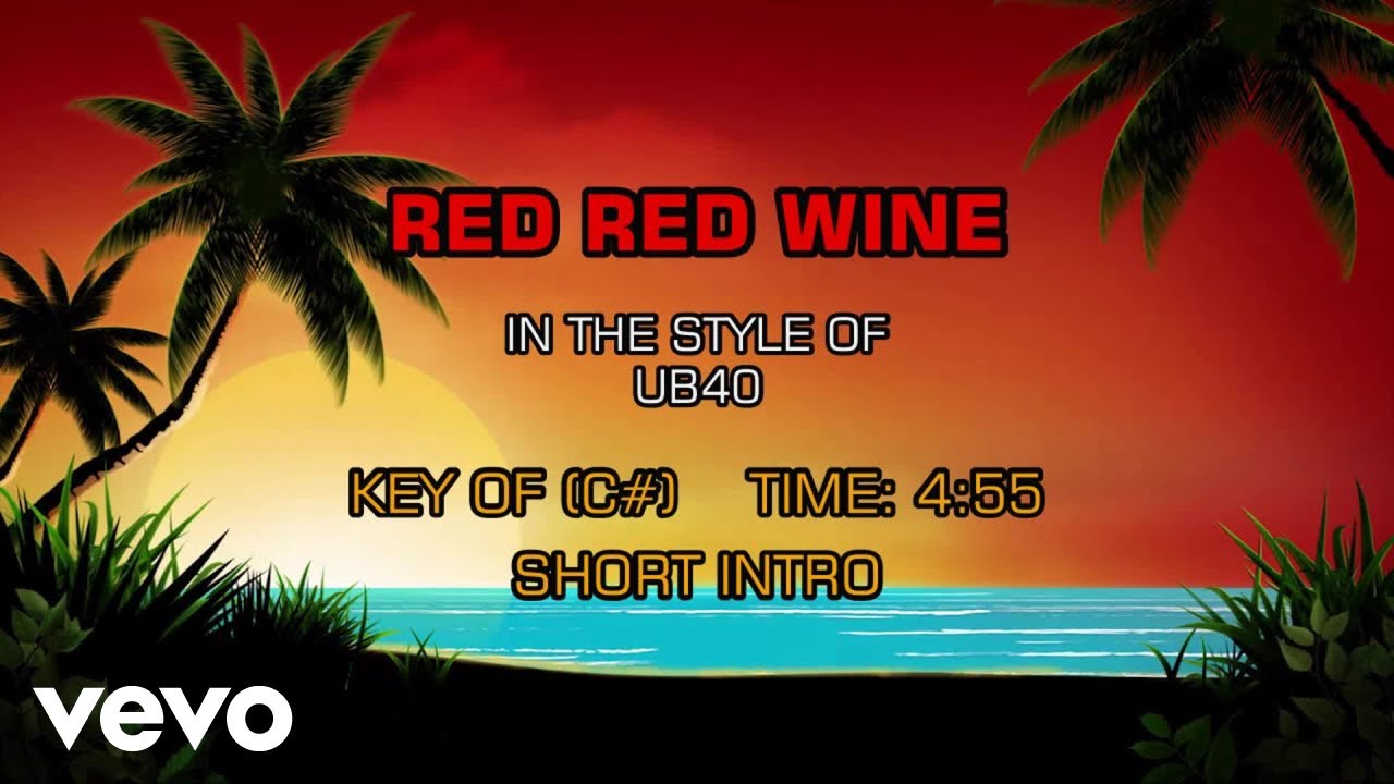 UB40 - Red Red Wine (Karaoke)