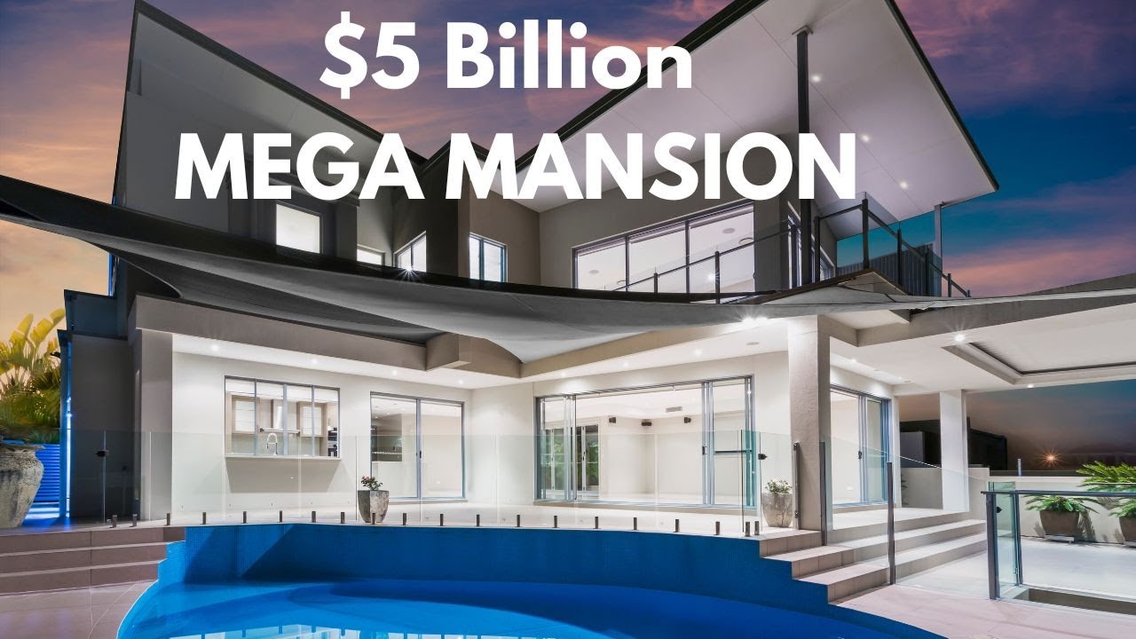 From $1.3 Billion to $5 Billion MEGA MANSION