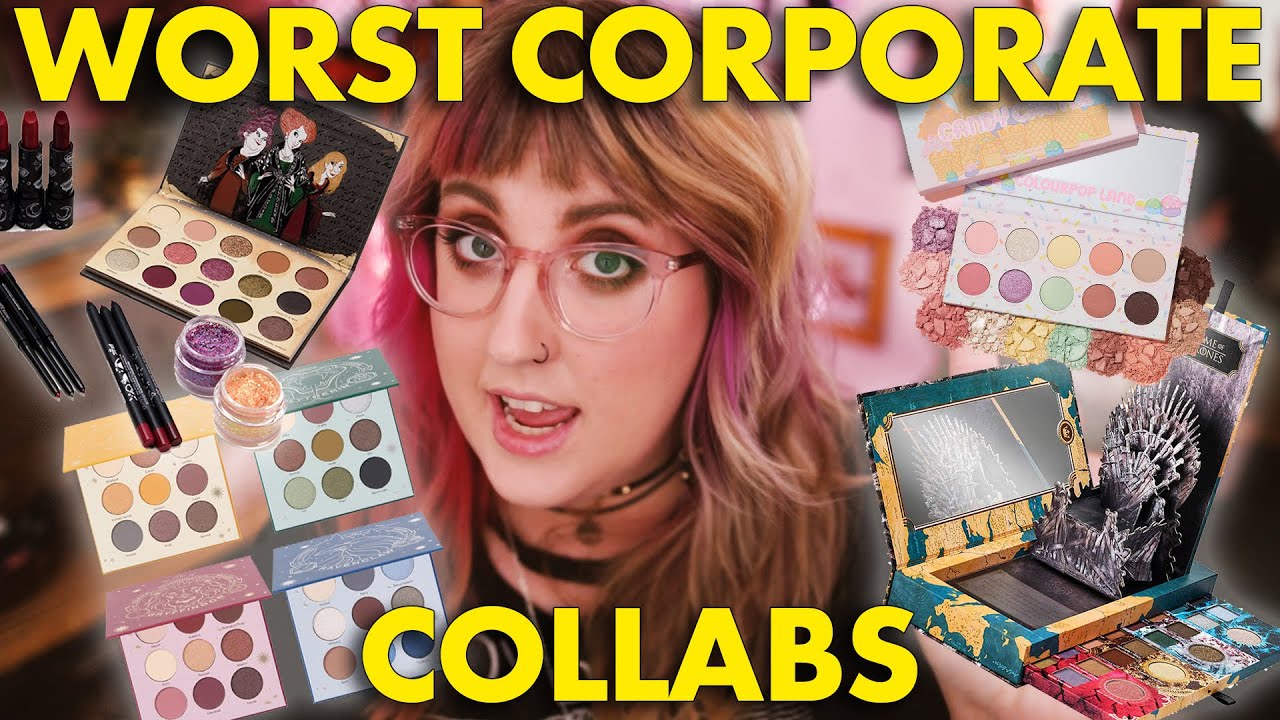 THE WORST CORPORATE MAKEUP COLLABS    |   game of thrones, candyland, harry potter