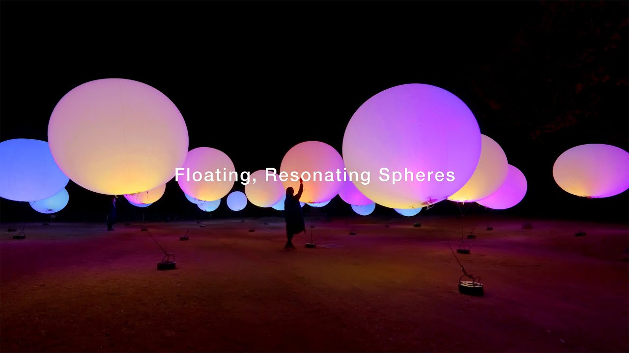 Floating, Resonating Spheres