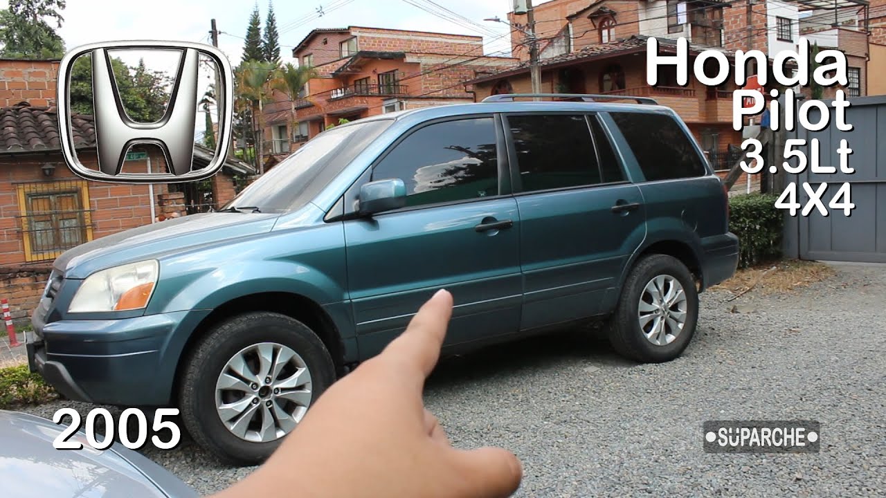 Así es la Honda Pilot 3.5lt v6 modelo 2010 - revisión rápida - review