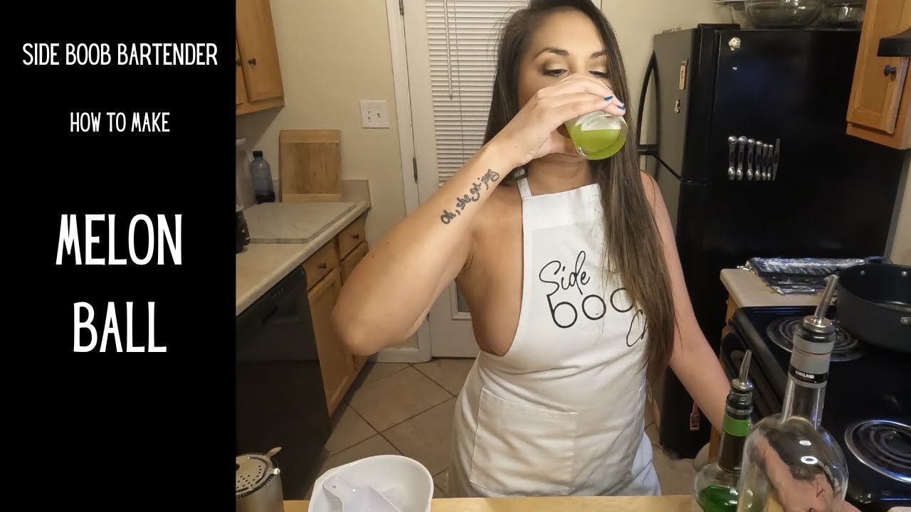 Side Boob Bartender - Melon Ball
