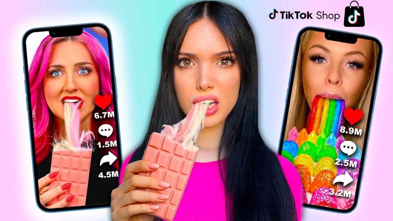 Assaggio gli SNACK più VIRALI di TIKTOKSHOP
