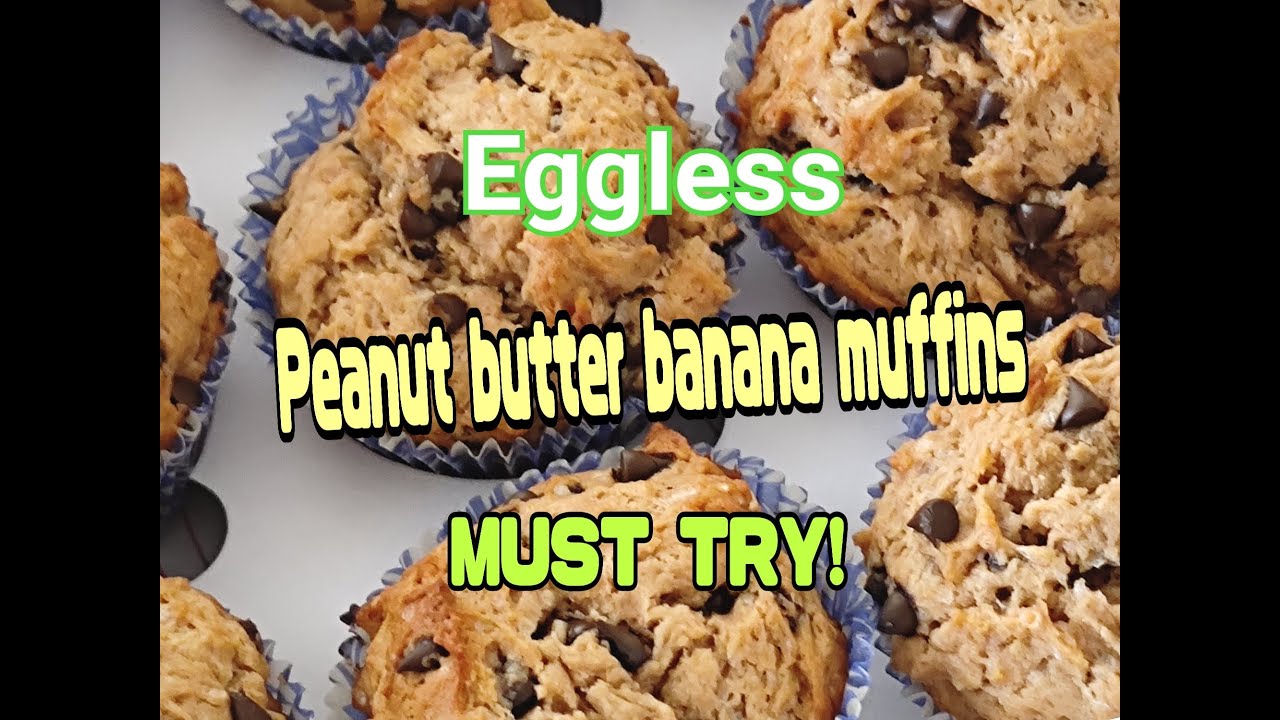 Peanut Butter Banana Muffins (EGGLESS!) || Fil-Mom's life in India