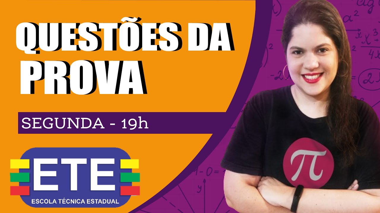 Seleção ETE 2024 - Questões de HOJE 💥