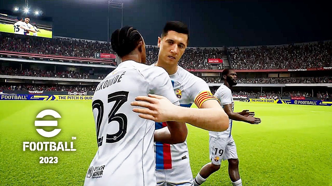 eFootball 2023 - Vissel Kobe vs Barcelona • Club Friendly 2023