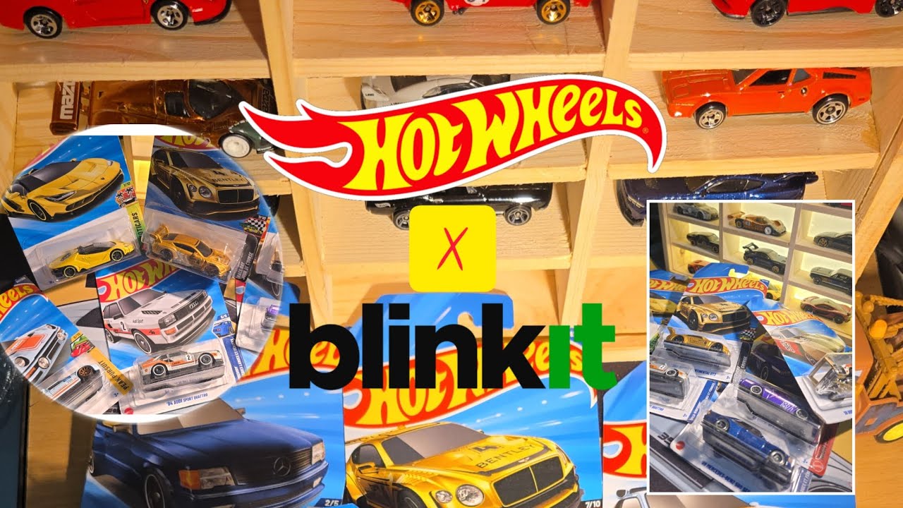 Crazy Hot Wheels X Blinkit Haul!!!! | Premium Diecast Car review and unboxing #blinkit #hotwheels 
